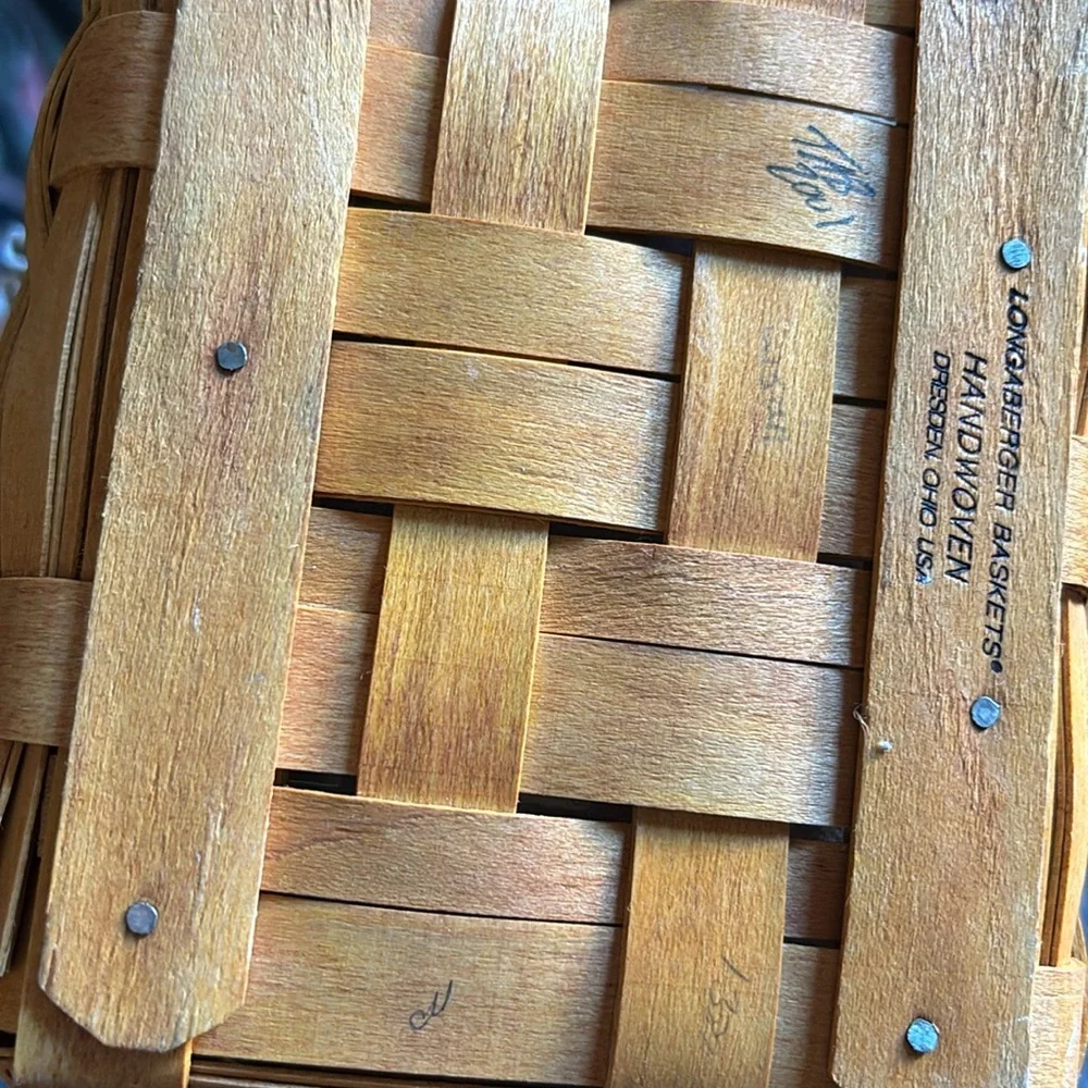 Longaberger Love Notes Basket
